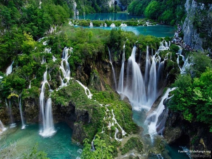 waterfalls at Plitvicka Jezera National Park